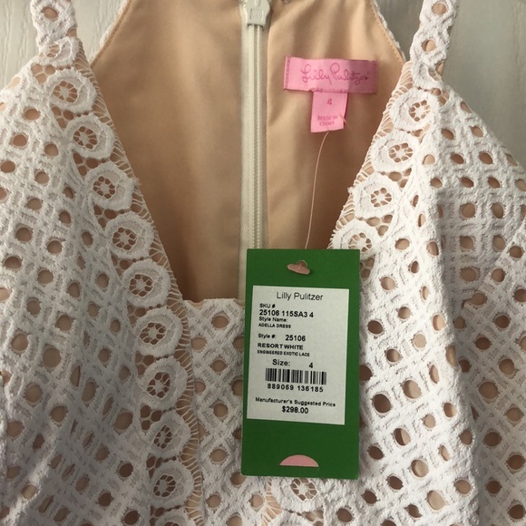 NWT Lilly Pulitzer Adella Dress - perfect for bridal events 👰‍♀️ - Picture 3 of 5
